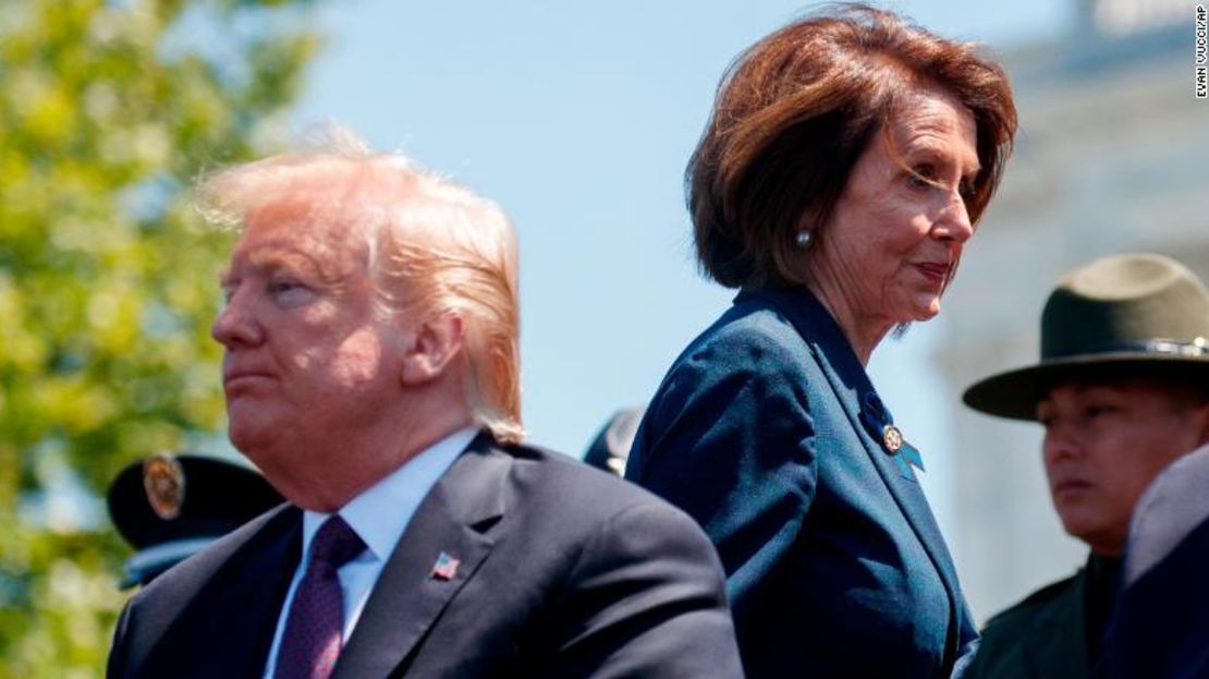 Donald Trump y Nancy Pelosi