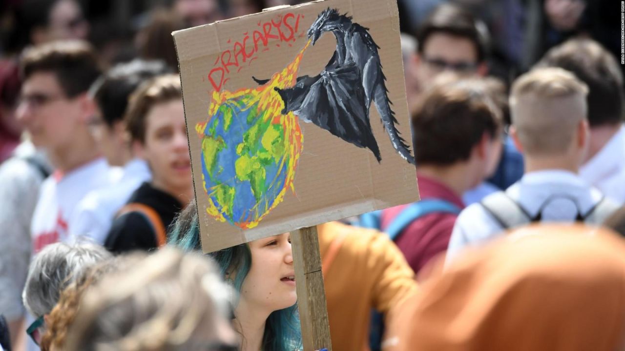 CNNE 652896 - estudiantes del mundo protestan contra el cambio climatico