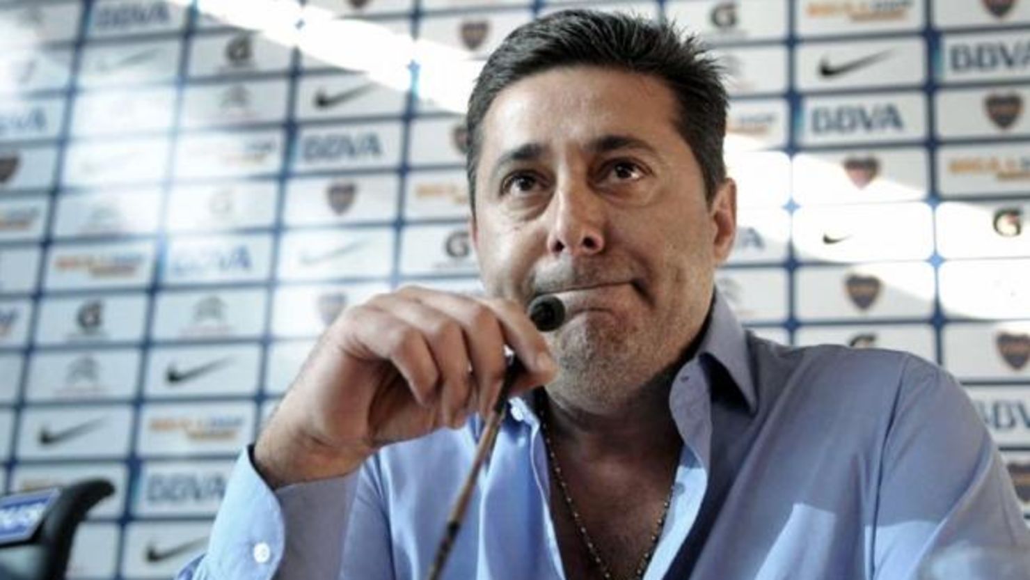 Daniel Angelici, presidente de Boca Juniors