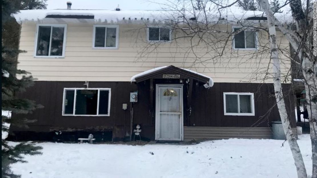 La casa donde Jake Patterson tuvo secuestrada a Jayme Closs en Gordon, Wisconsin.