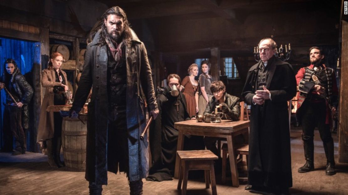 Jason Momoa y el elenco de 'Frontier' de Netflix