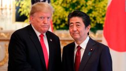 CNNE 653993 - trump contradice al primer ministro de japon en visita oficial