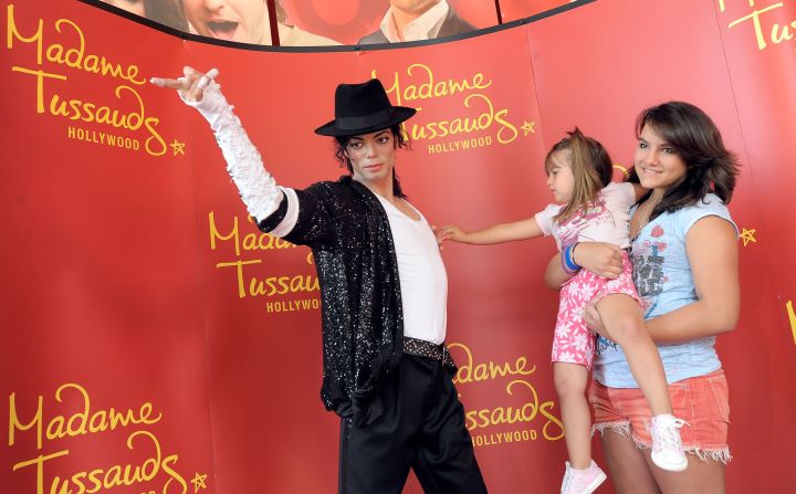 Otra figura de cera de Michael Jackson en Madame Tussaud's en Hollywood. Foto de 2010.