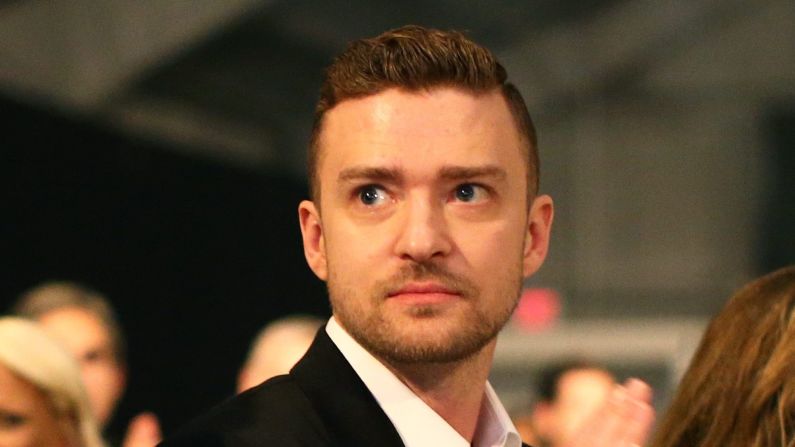 Una foto Justin Timberlake en 2014. ¿Se parece a su muñeco de cera?.