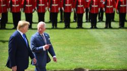 CNNE 656190 - trump llega al palacio de buckingham