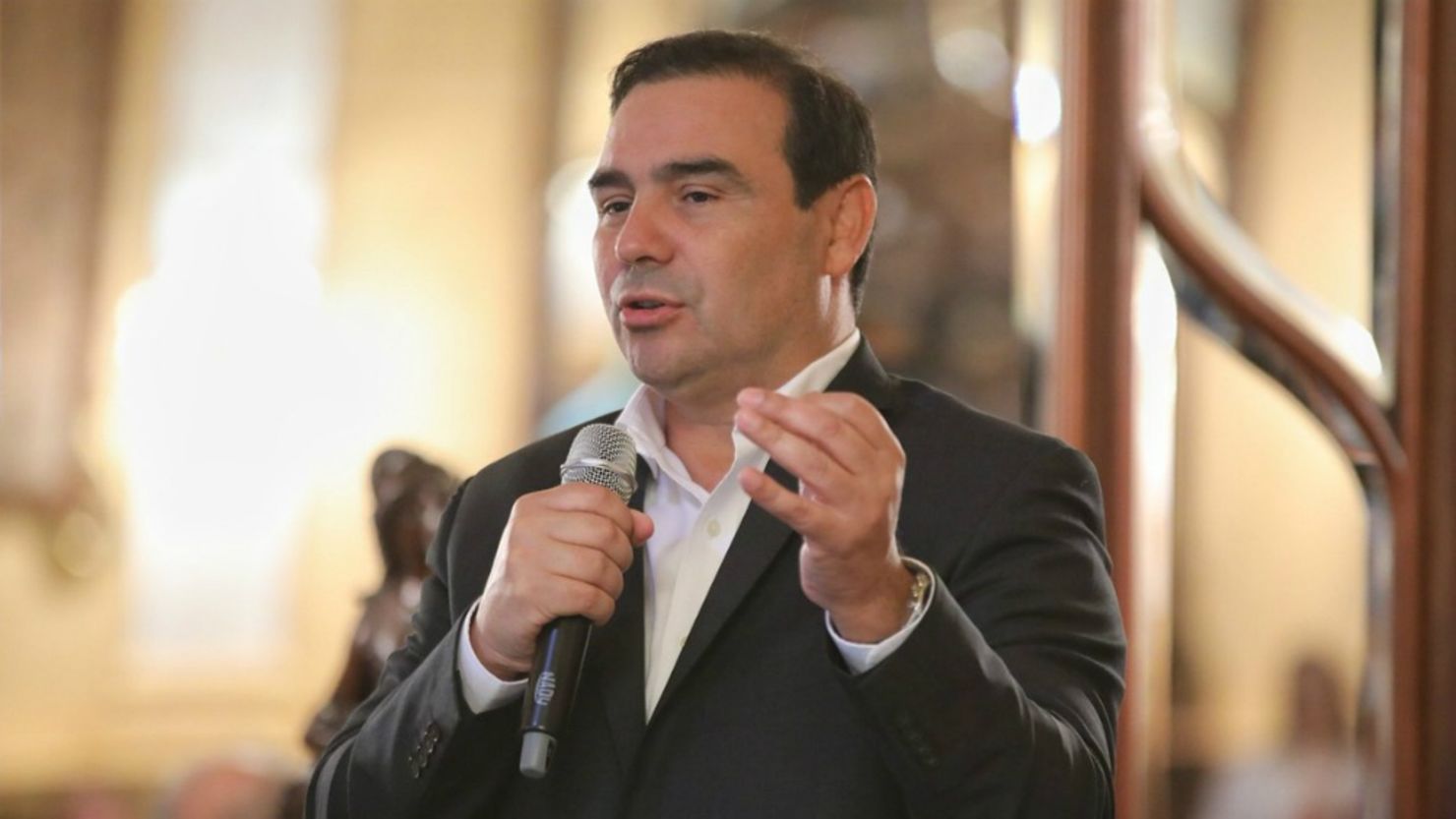 Gustavo Valdés, gobernador de Corrientes.