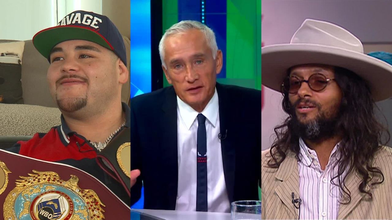 CNNE 658425 - lo dijo en cnn- jorge ramos, andy ruiz jr-, draco rosa y mas