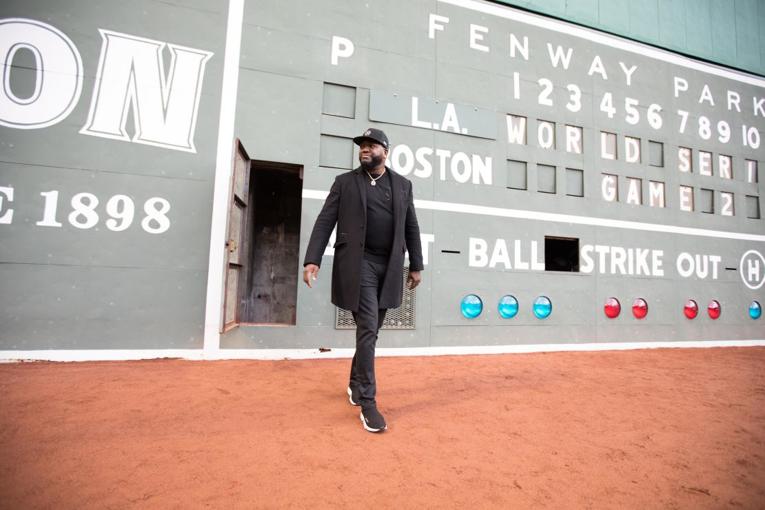 David Ortiz en un evento especial en 2018.