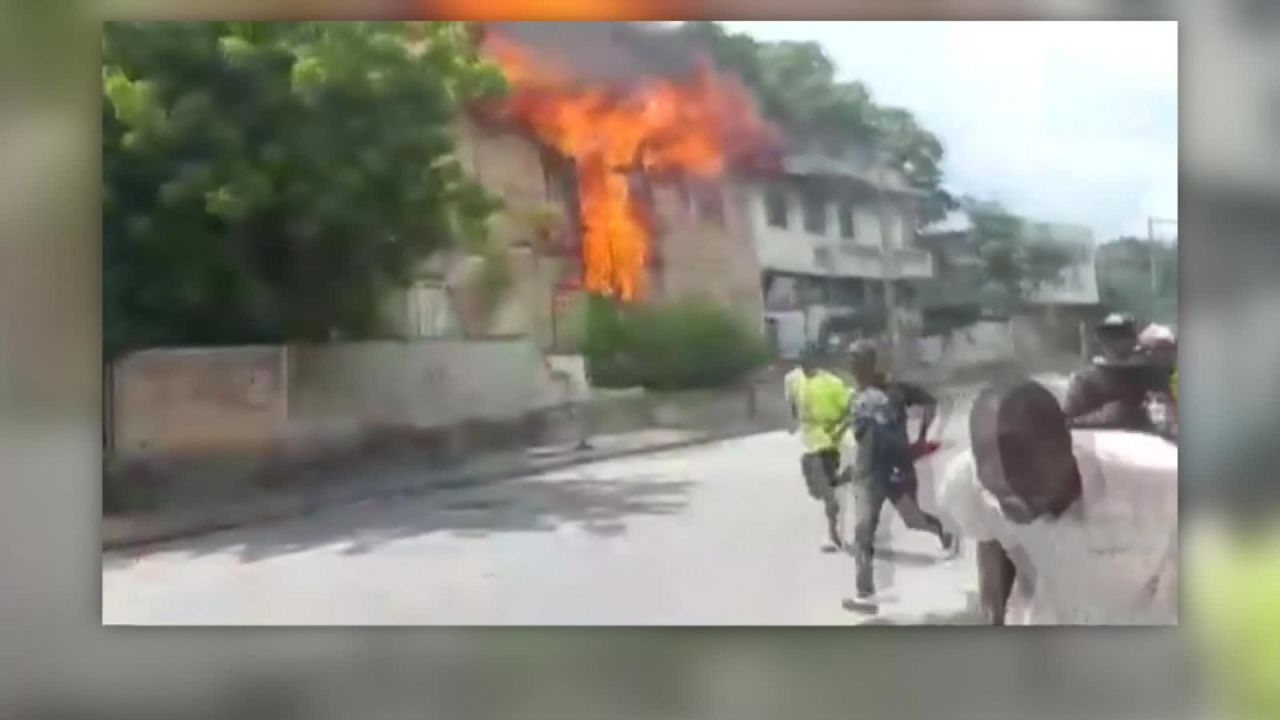 CNNE 659130 - las protestas en haiti paralizan la capital