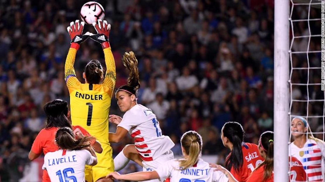 Chile jugó un amistoso el año pasado contra el país número 1 del ranking femenino, la selección de Estados Unidos.
