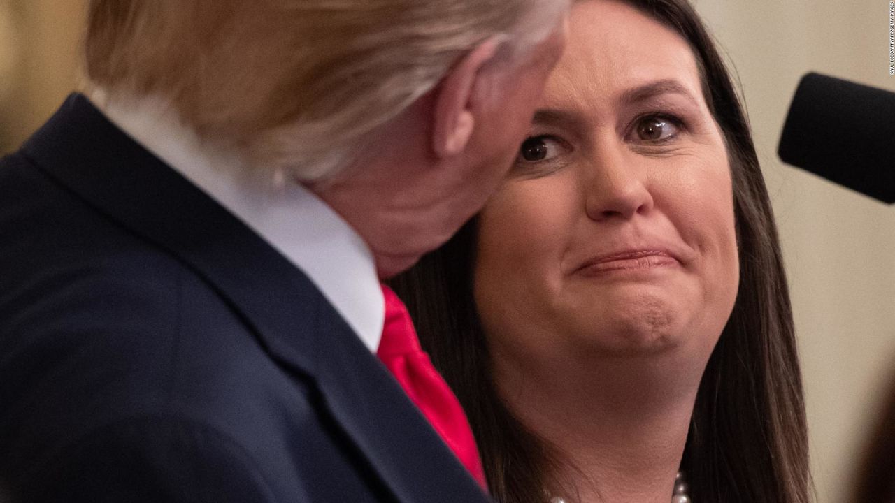 CNNE 660670 - sorprende la salida de sarah sanders de la casa blanca