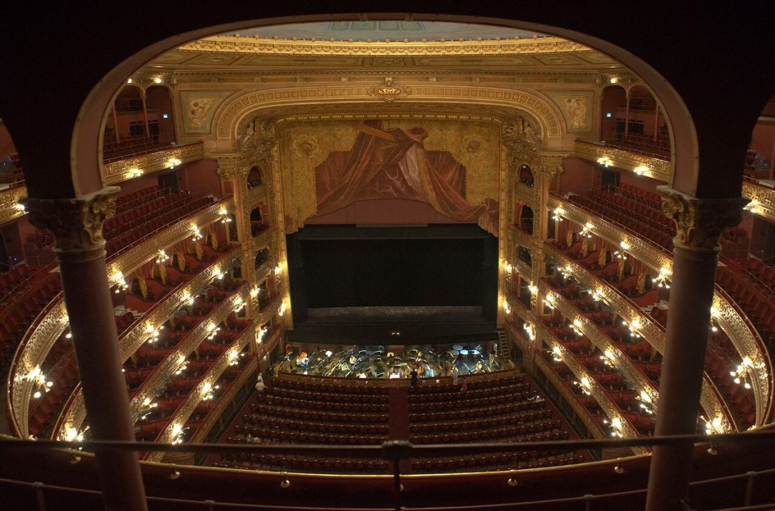 El Teatro Colón en Buenos Aires.