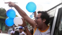 CNNE 661428 - lider opositor nicaraguense pide justicia bailando