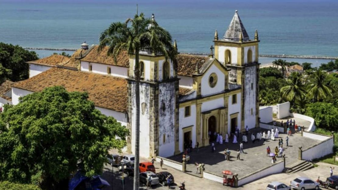 La ciudad de Olinda es un ejemplo de la arquitectura colonial en el estado de Pernambuco.