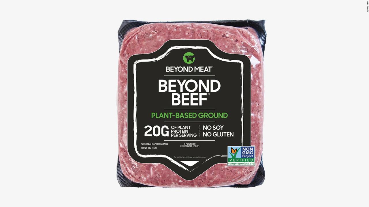 CNNE 661791 - beyond meat ahora vendera "carne molida" a base de granos