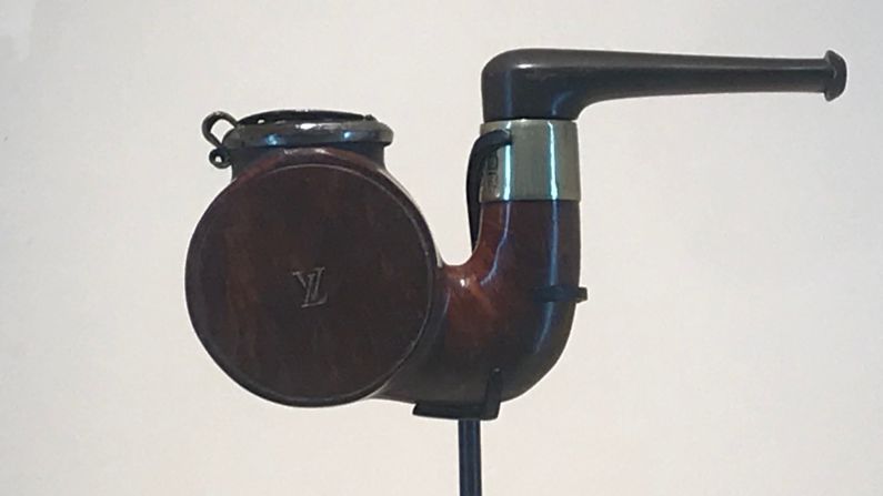 Pipa para fumar de madera "La Routiere de Bois". 1908.