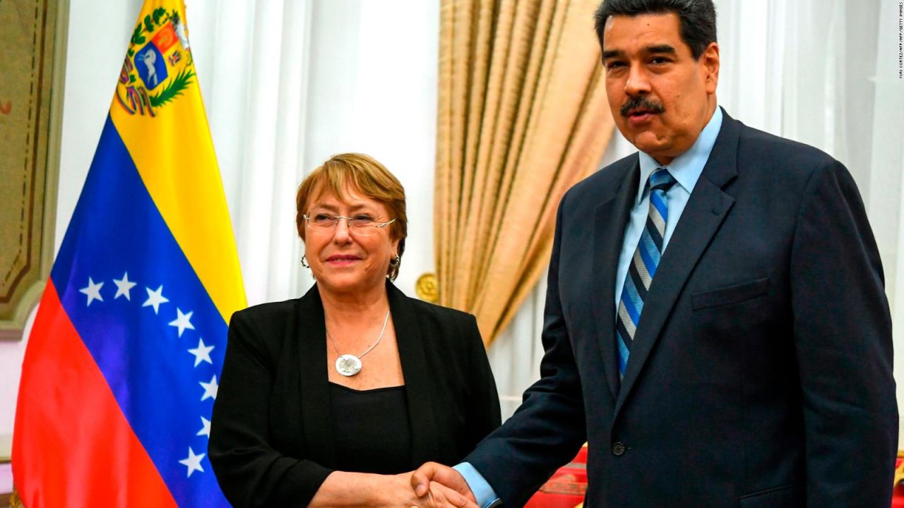 CNNE 663770 - esto dijeron bachelet y maduro tras visita de la alta comisionada