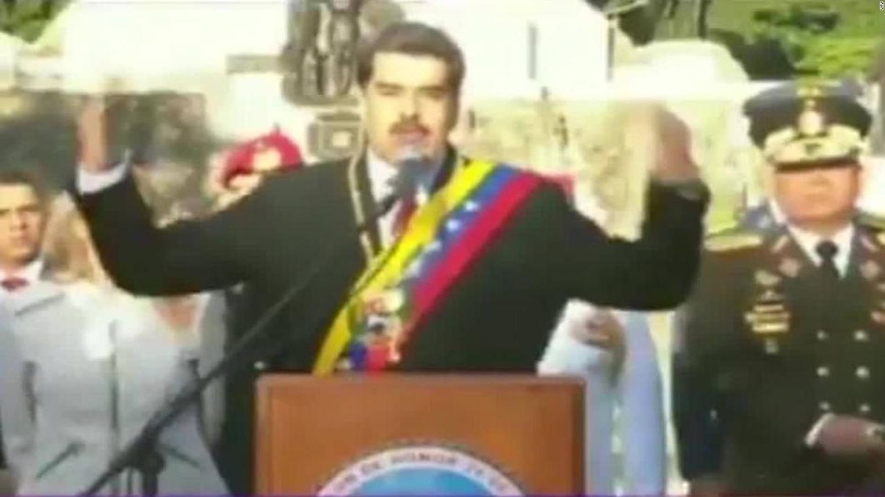 CNNE 664294 - maduro llama "bastardo oligarca" al presidente ivan duque