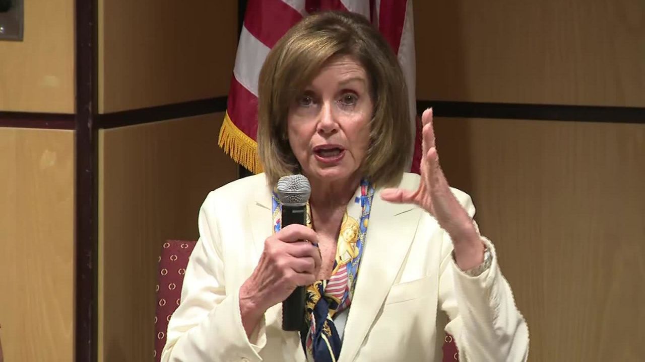 CNNE 664472 - "estas asustando a los ninos"- pelosi a trump