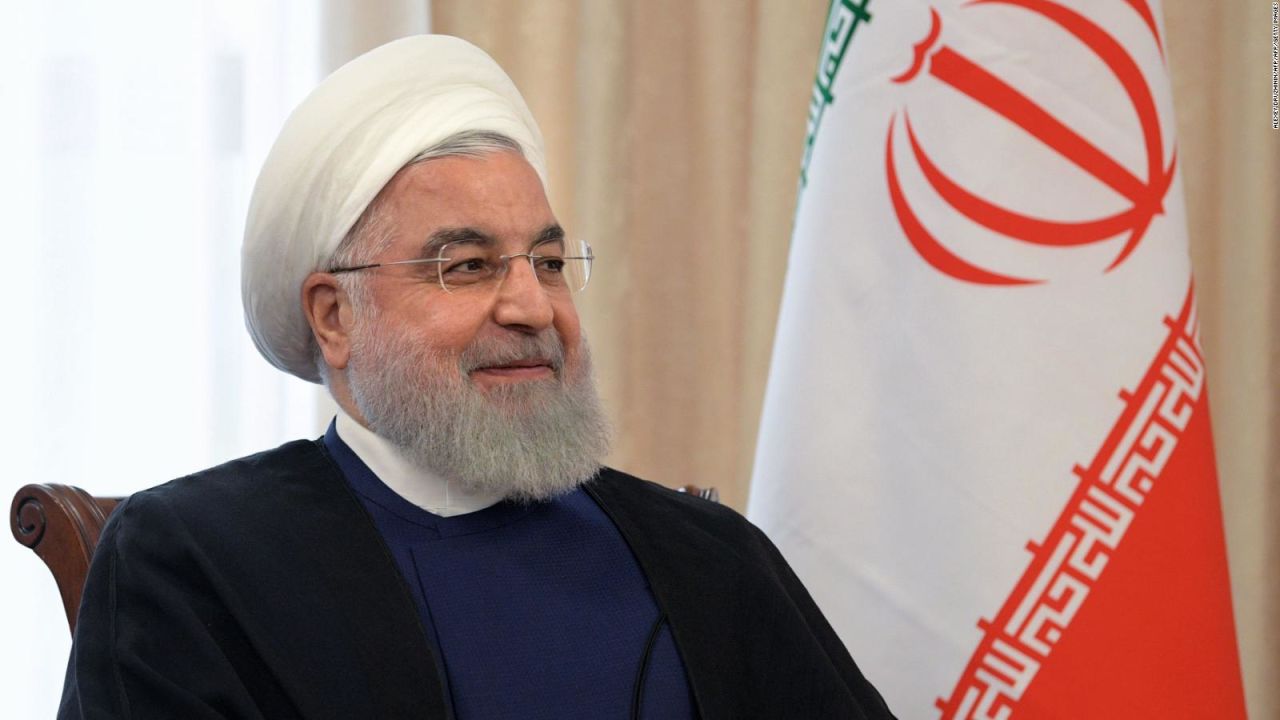 CNNE 665011 - hassan rouhani, presidente de iran responde a sanciones de trump