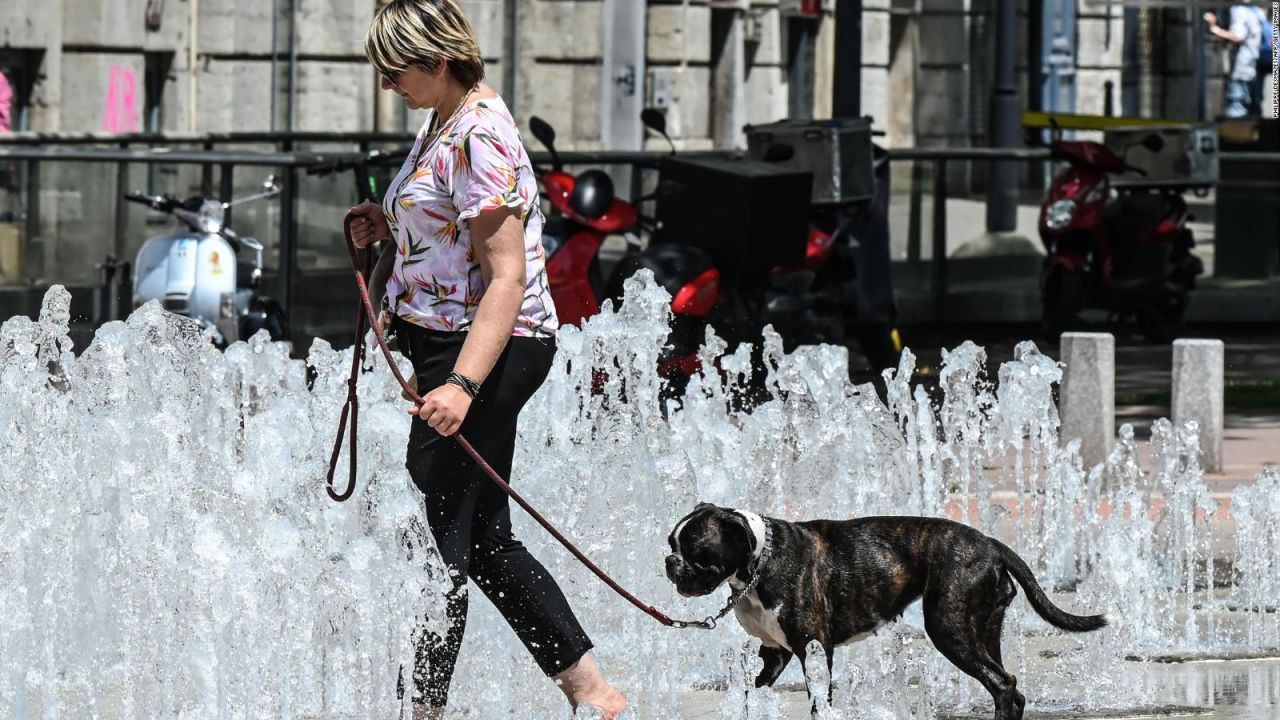 CNNE 665309 - calor excesivo golpea el oeste de europa