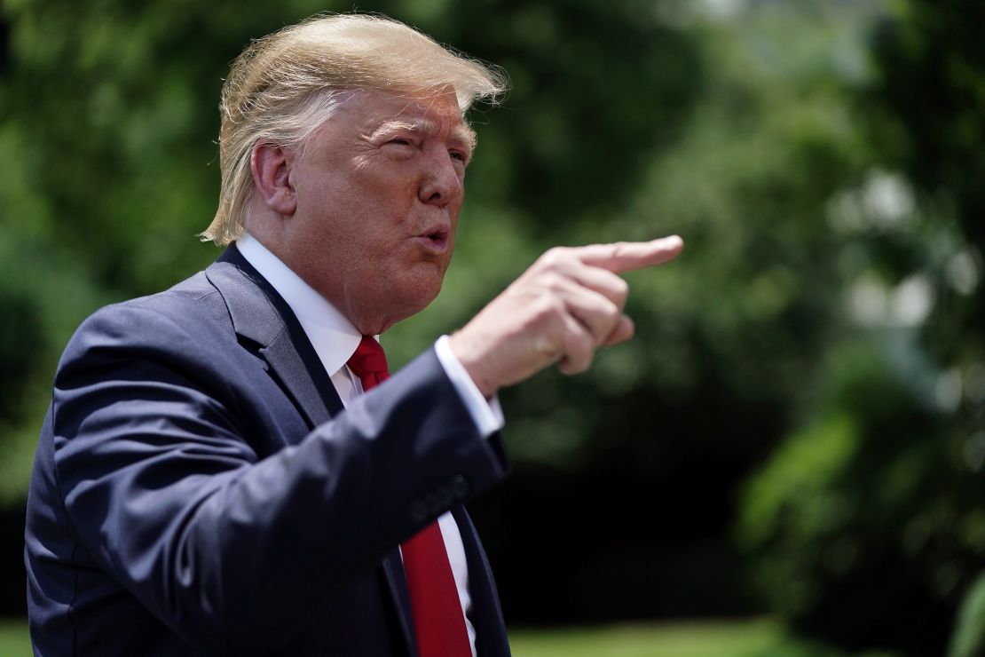 CNNE 666590 - president trump departs white house for g20 summit in osaka