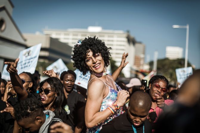 Sudáfrica. La ciudad de Durban albergó otro desfile por el orgullo gay.