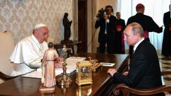 CNNE 668593 - el papa francisco y putin se reunen