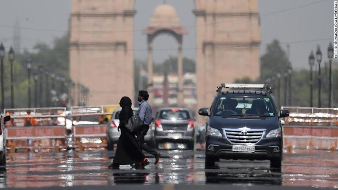 Altas temperaturas en Nueva Delhi el 10 de junio de 2019.