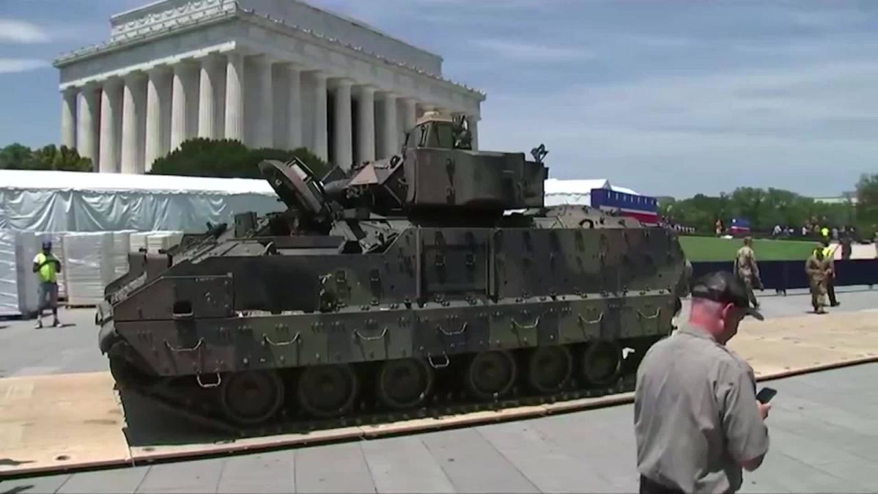 CNNE 668664 - militares estan preocupados por el desfile del 4 de julio