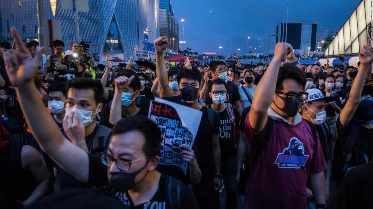 CNNE 669918 - no ceden protestas contra propuesta de extradicion en hong kong