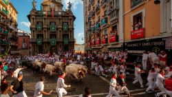 CNNE 670201 - heridos tras segundo encierro del festival san fermin