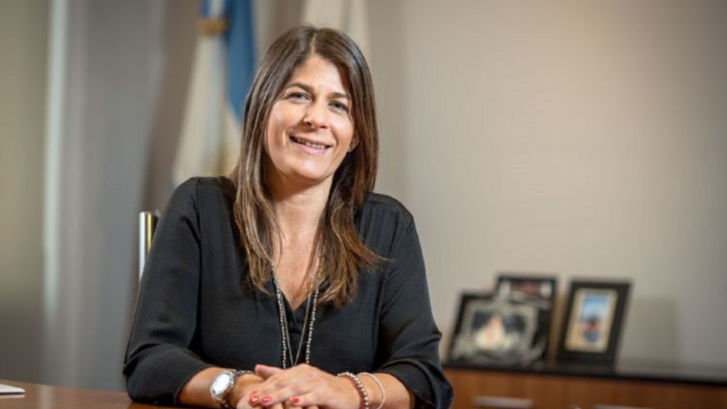 Guadalupe Tagliaferri, ministra  de Desarrollo Social