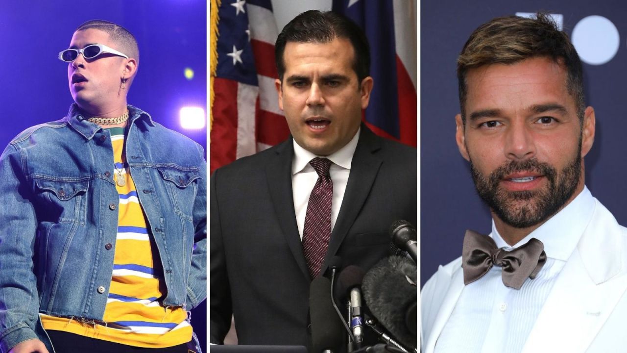 CNNE 673124 - el mensaje de ricky martin y bad bunny al gobernador de puerto rico