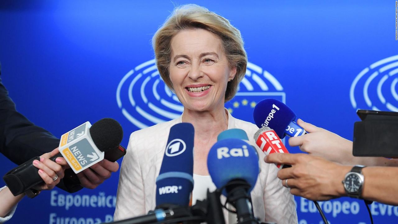 CNNE 673482 - ursula von der leyen es la nueva presidenta de la comision europea