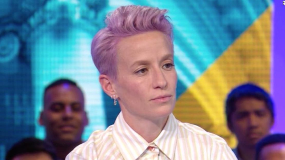 Megan Rapinoe criticó sin tapujos los tuits racistas de Donald Trump, presidente de Estados Unidos.