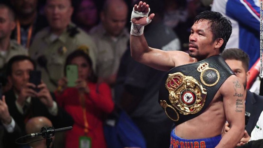 El boxeador filipino Manny Pacquiao no se ha pronunciado sobre una posible postulación a la presidencia del país.