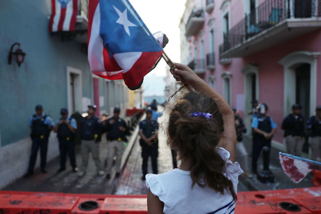 Protestas en Puerto Rico.