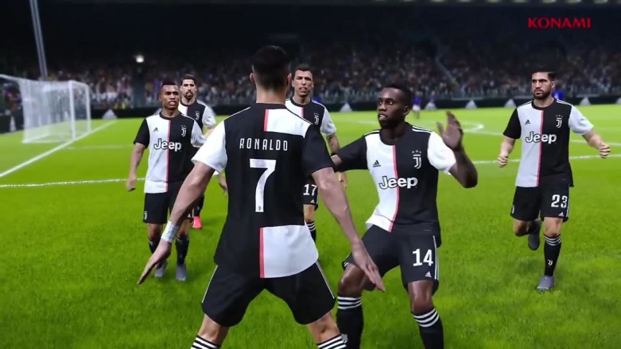 CNNE 677248 - ea sports vs- konami- la disputa que dejo al fifa 20 sin la juventus