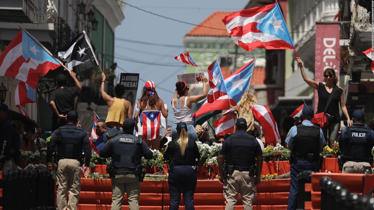 CNNE 677371 - crecen las protestas en puerto rico, ¿se ha vuelto la isla ingobernable?