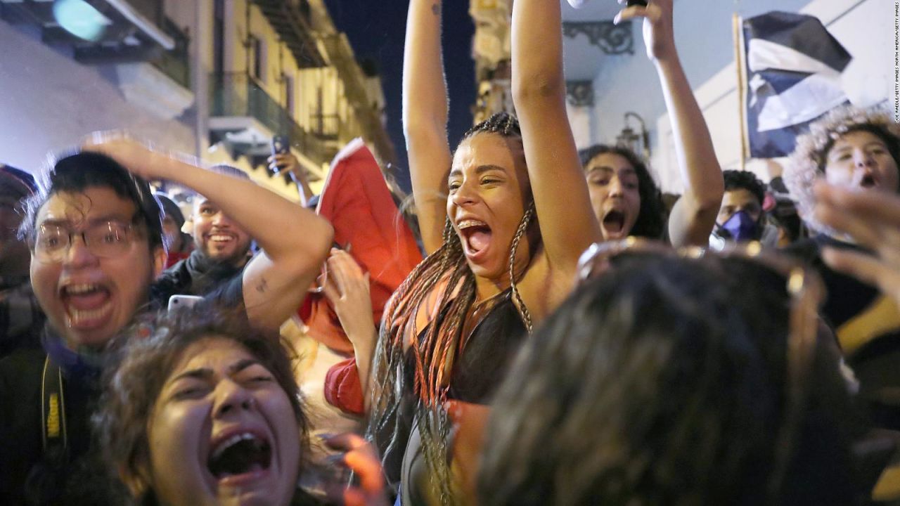 CNNE 677488 - asi celebran los puertorriquenos la renuncia de rossello