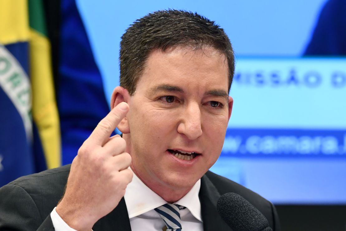 Glenn Greenwald, fundador y director de The Intercept. Crédito: EVARISTO SA/AFP/Getty Images)