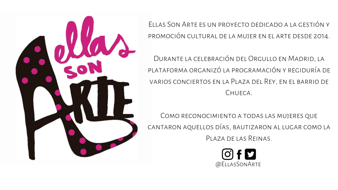 La cantautora fue parte de un gran proyecto que se llevó a cabo durante la semana del Orgullo, en el que mujeres artistas fueron las protagonistas sobre el escenario.