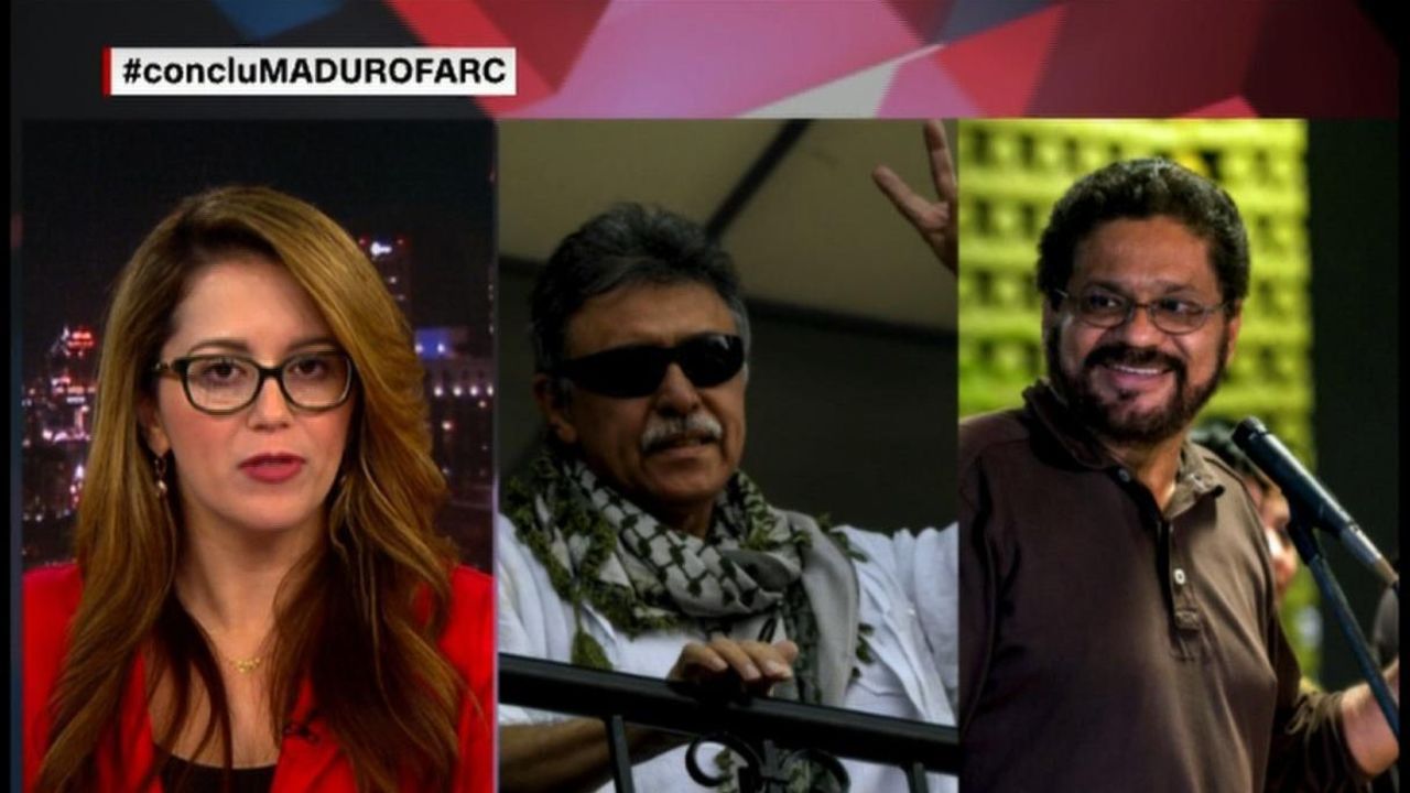 CNNE 679781 - ¿que estarian haciendo "jesus santrich" e "ivan marquez" en venezuela?