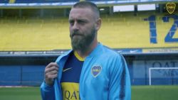 CNNE 680075 - asi fue la llegada de daniele de rossi a boca juniors