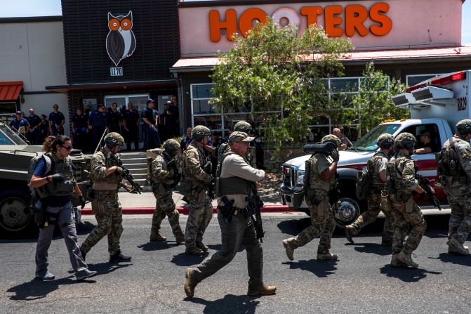 Las autoridades no creen que la amenaza continúe, dijo el sargento Enrique Castillo a los periodistas. Crédito: ANGEL JUAREZ/AFP/Getty Images)