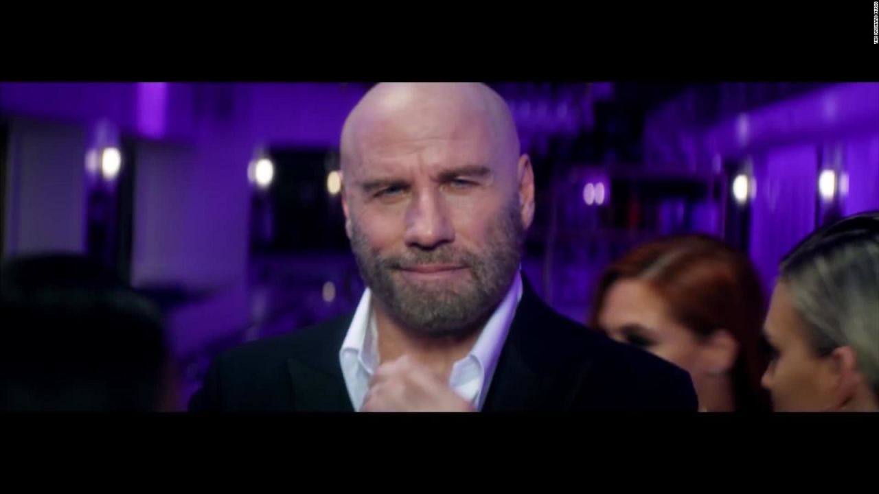 CNNE 684289 - john travolta baila al ritmo de pitbull