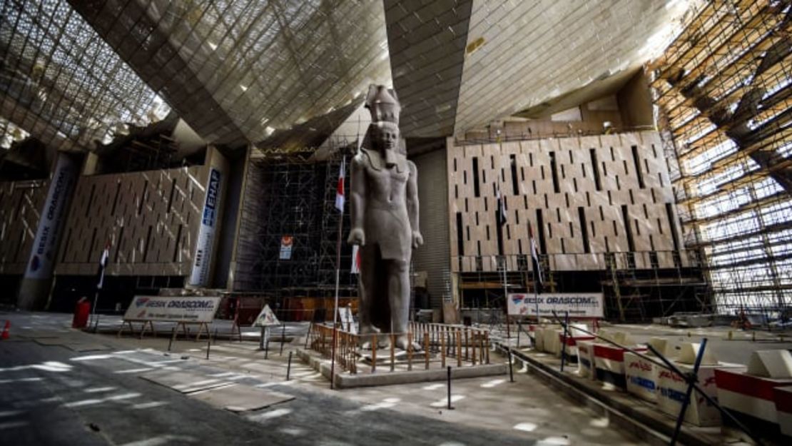 CNNE 685352 - 190522113702-grand-egyptian-museum---getty-images---ramses-ii-statue-different-view