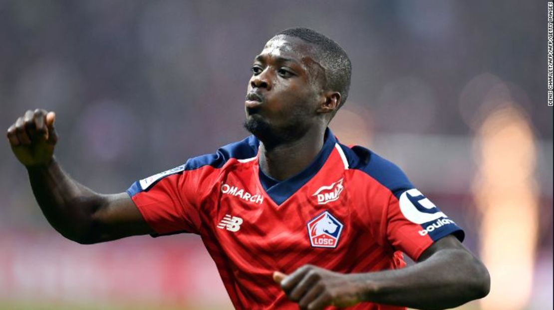 Nicolas Pepe se unió al Arsenal.