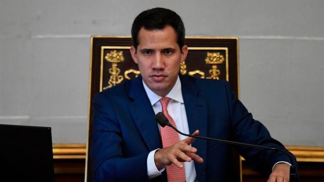 Juan Guaidó en la Asamblea Nacional.